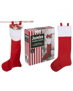 Jumbo kerstsok 1,54 m