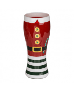 Set bierglazen kerstman 460ml