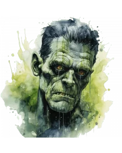 Halloween T-shirt Frankenstein