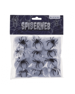 Spinnenweb set 12 stuks