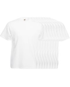 12-pack T-shirts Fruit of the Loom ronde hals 