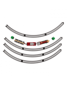 Kerst trein met LED verlichting en geluid
