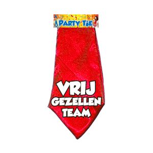 Stropdas Vrijgezellenteam