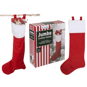 Jumbo kerstsok 1,54 m