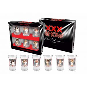 Shot glasses naughty ladies